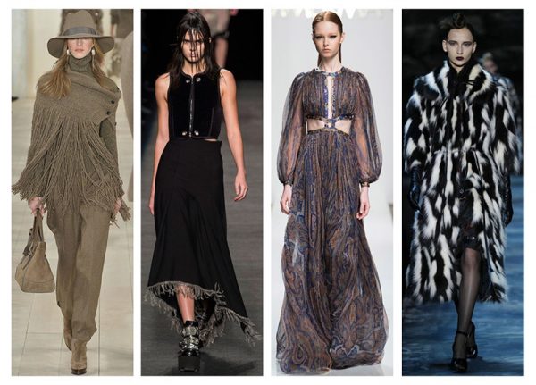 New York Fashion Week Fall 2015 Trends: 70s, Goth Style