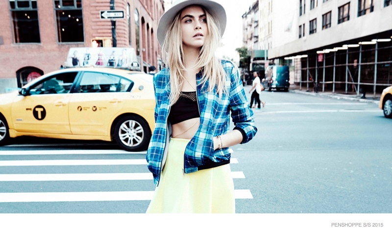 Cara Delevingne Wears Street Style for Penshoppe Spring ’15 Ads