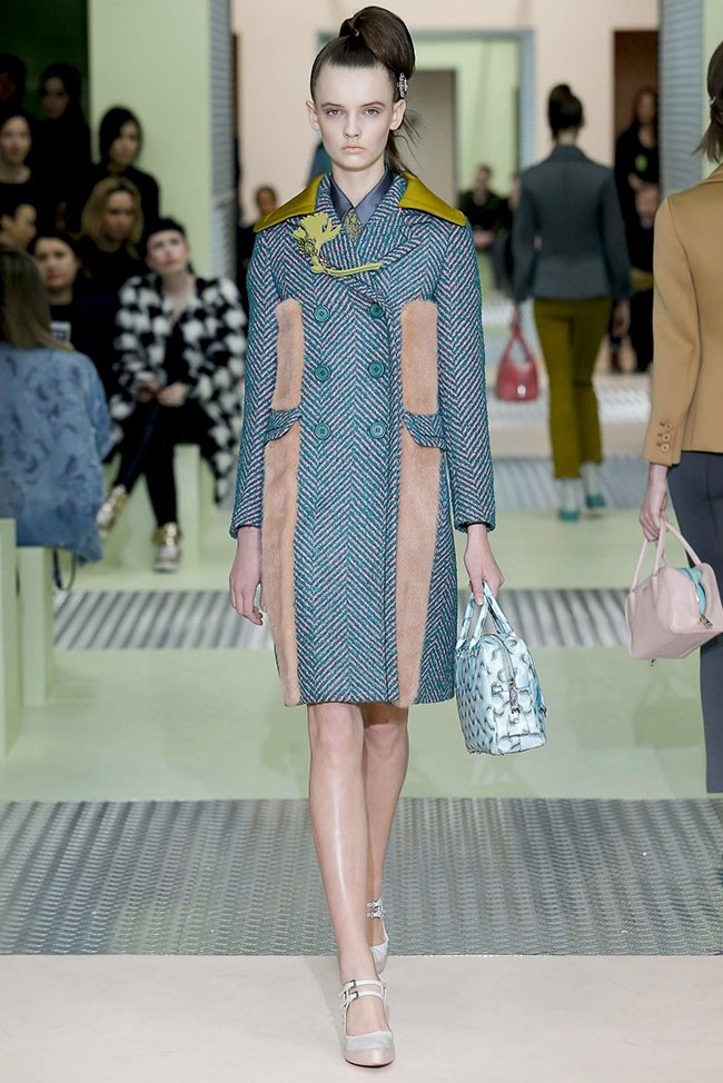 Prada Goes Colorful, Girly for Fall 2015