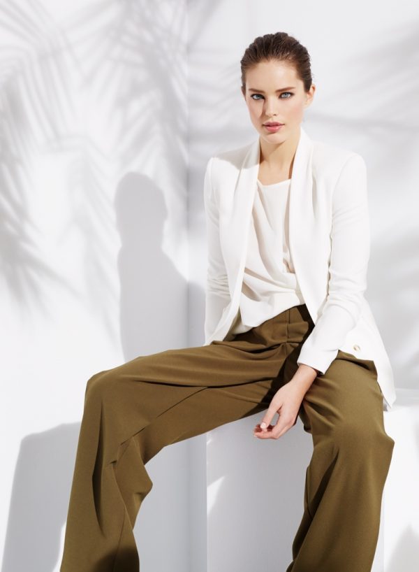 Emily DiDonato Wears Safari Style in SuiteBlanco Spring 2015 Ads ...