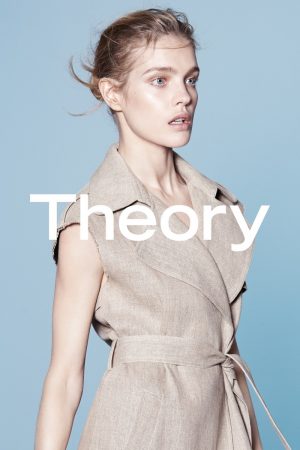 Natalia Vodianova Models Minimal Style for Theory Spring ’15 Ads Natalia Vodianova Models Minimal Style for Theory Spring ’15 Ads
