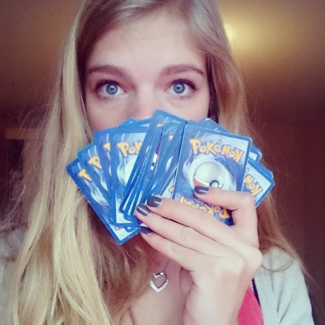 Valerie van der Graaf shares her Pokemon cards