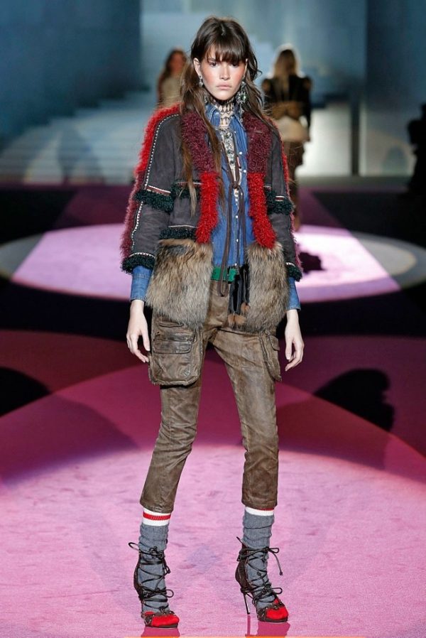 Dsquared2 Fall 2015: A Tale of Two Cultures – Fashion Gone Rogue