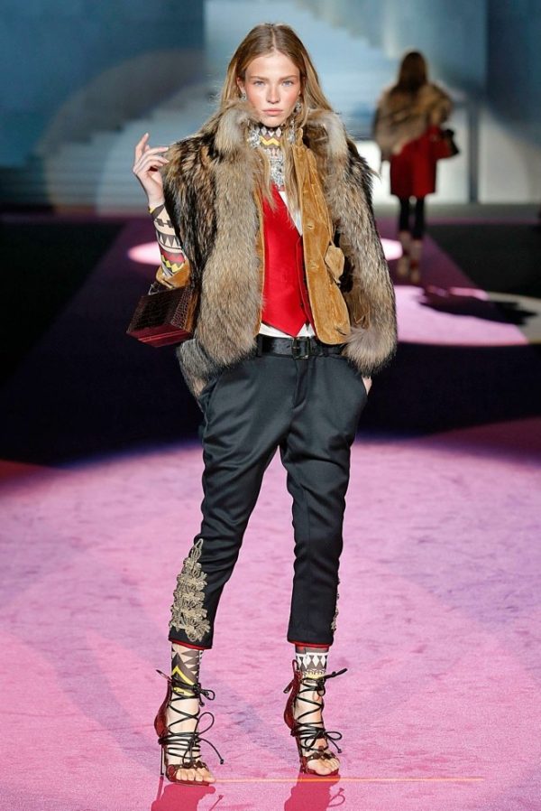 Dsquared2 Fall 2015: A Tale of Two Cultures – Fashion Gone Rogue