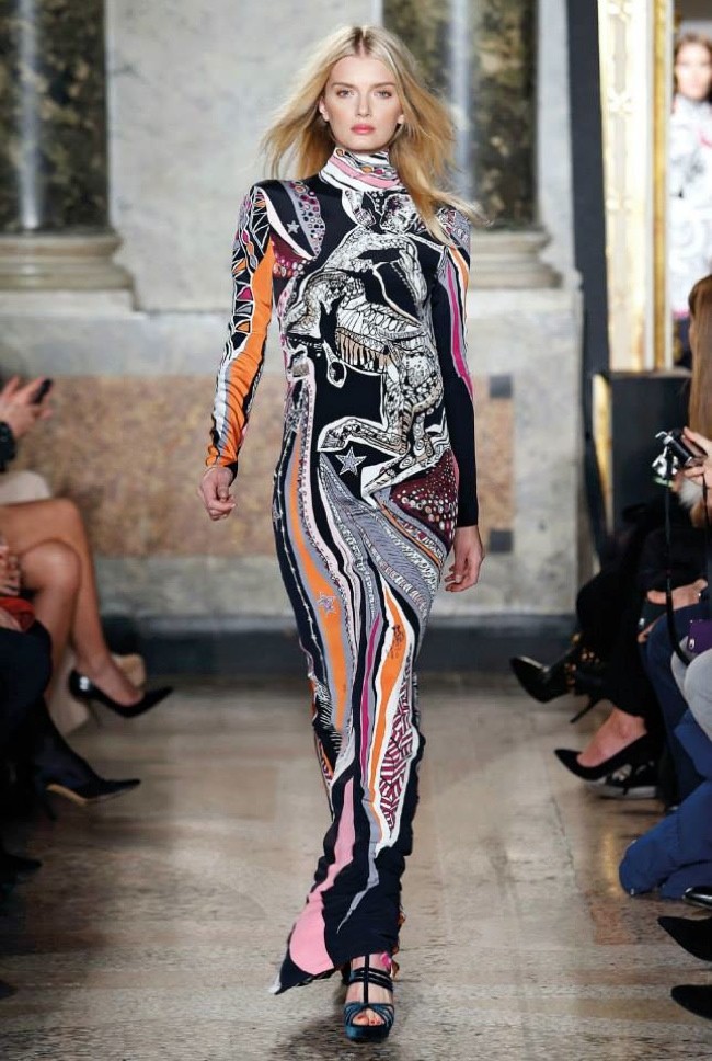 Emilio Pucci Does Graphic Prints, Zodiac Style for Fall 2015 | Fashion ...