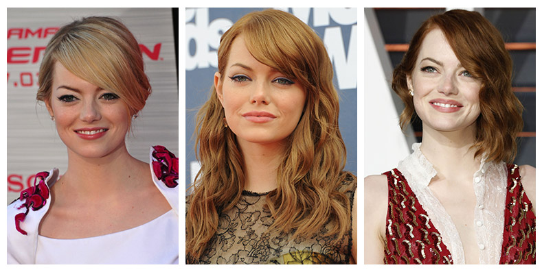 13 Great Emma Stone Hairstyles  Pretty Designs  Emma stone hair Hair  styles Hair lengths