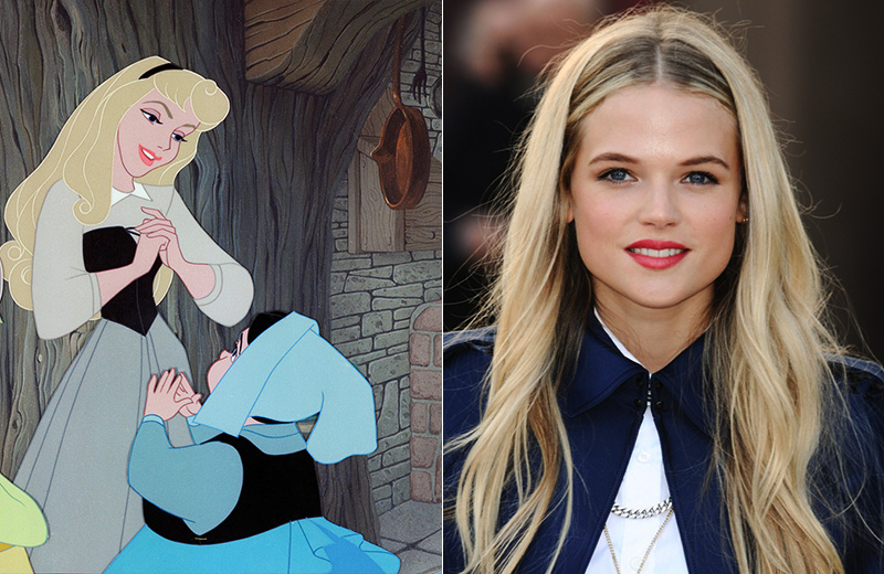 Gabriella Wilde is an English actress and model known for her roles in 'Carrie' and 'The Three Musketeers'. With her long blonde hair, she would be a nice choice for a live-action version of 'Sleeping Beauty'. Photo: Disney/Shutterstock.com.