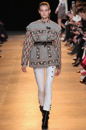Isabel Marant Pairs High-Waist Looks with Boxy Sweaters for Fall 2015