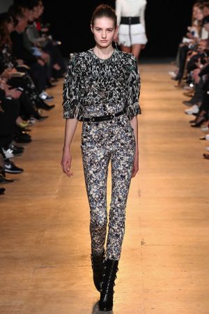 Isabel Marant Pairs High-Waist Looks with Boxy Sweaters for Fall 2015