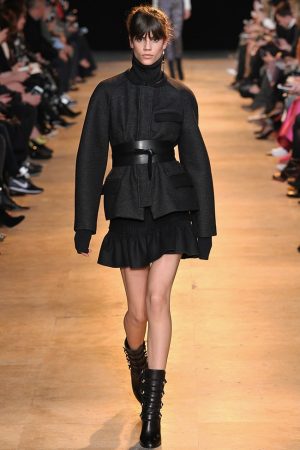 Isabel Marant Pairs High-Waist Looks with Boxy Sweaters for Fall 2015