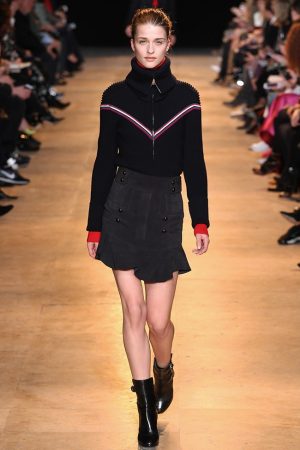 Isabel Marant Pairs High-Waist Looks with Boxy Sweaters for Fall 2015