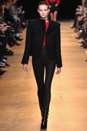 Isabel Marant Pairs High-Waist Looks with Boxy Sweaters for Fall 2015