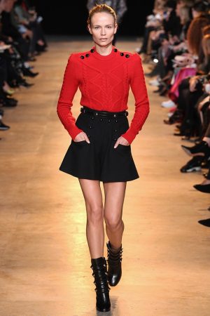 Isabel Marant Pairs High-Waist Looks with Boxy Sweaters for Fall 2015