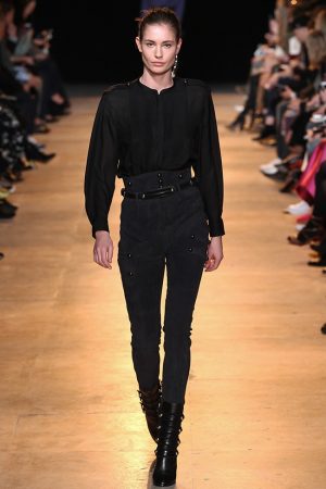 Isabel Marant Pairs High-Waist Looks with Boxy Sweaters for Fall 2015