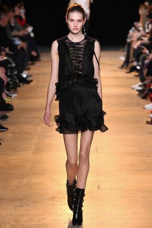 Isabel Marant Pairs High-Waist Looks with Boxy Sweaters for Fall 2015