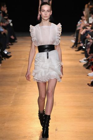 Isabel Marant Pairs High-Waist Looks with Boxy Sweaters for Fall 2015