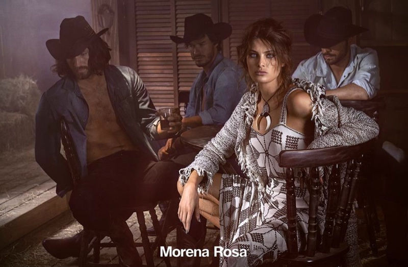 Isabeli Fontana stars in the winter 2015 campaign from Brazilian label Morena Rosa. 