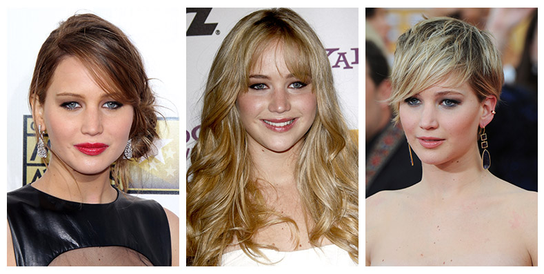 Jennifer Lawrence has had many different hairstyles through her career. Photo: Shutterstock.com