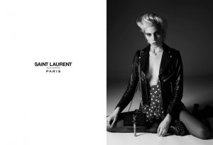 Rocker Julia Cumming Stars in Saint Laurent Spring ’15 Ads