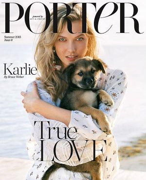 Karlie Kloss (and a Puppy) Cover Porter Magazine! Karlie Kloss (and a Puppy) Cover Porter Magazine!