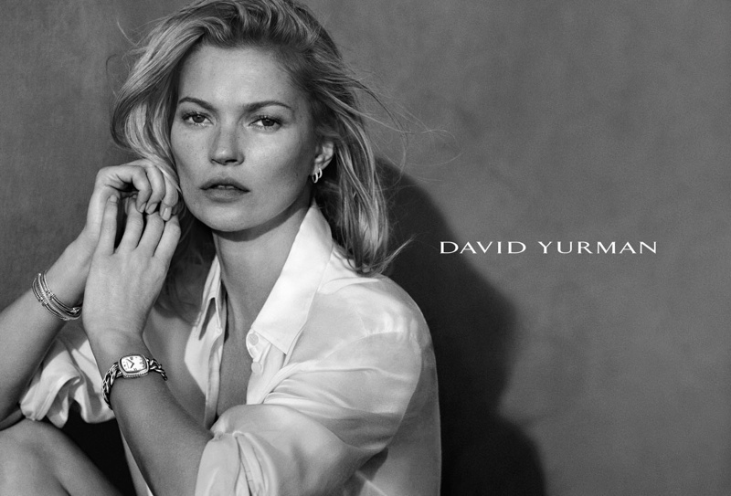 Kate Moss stars in David Yurman's spring 2015 campaign