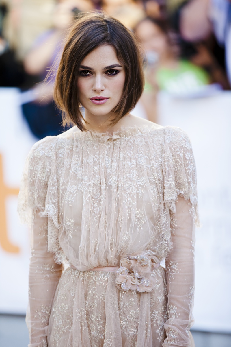 Keira Knightley had a bob hairstyle in 2011. Photo: Shutterstock.com