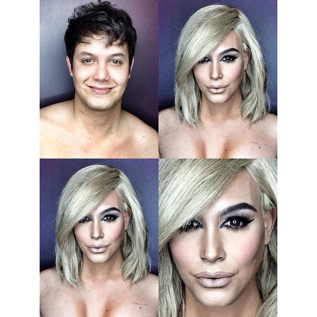 We Can't Stop Looking at This Makeup Artist Who Transforms Himself Into Female Celebrities