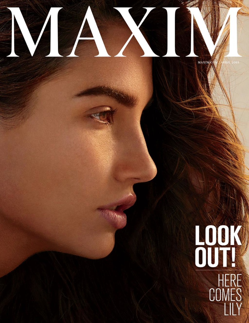 Lily Aldridge lands the April 2015 cover from Maxim Magazine. 