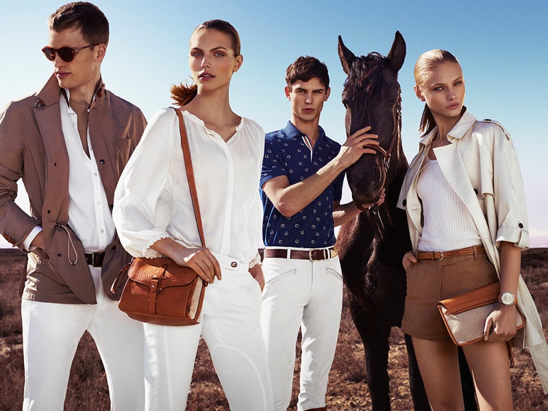 Massimo Dutti puts the spotlight on equestrian style with its new campaign. 