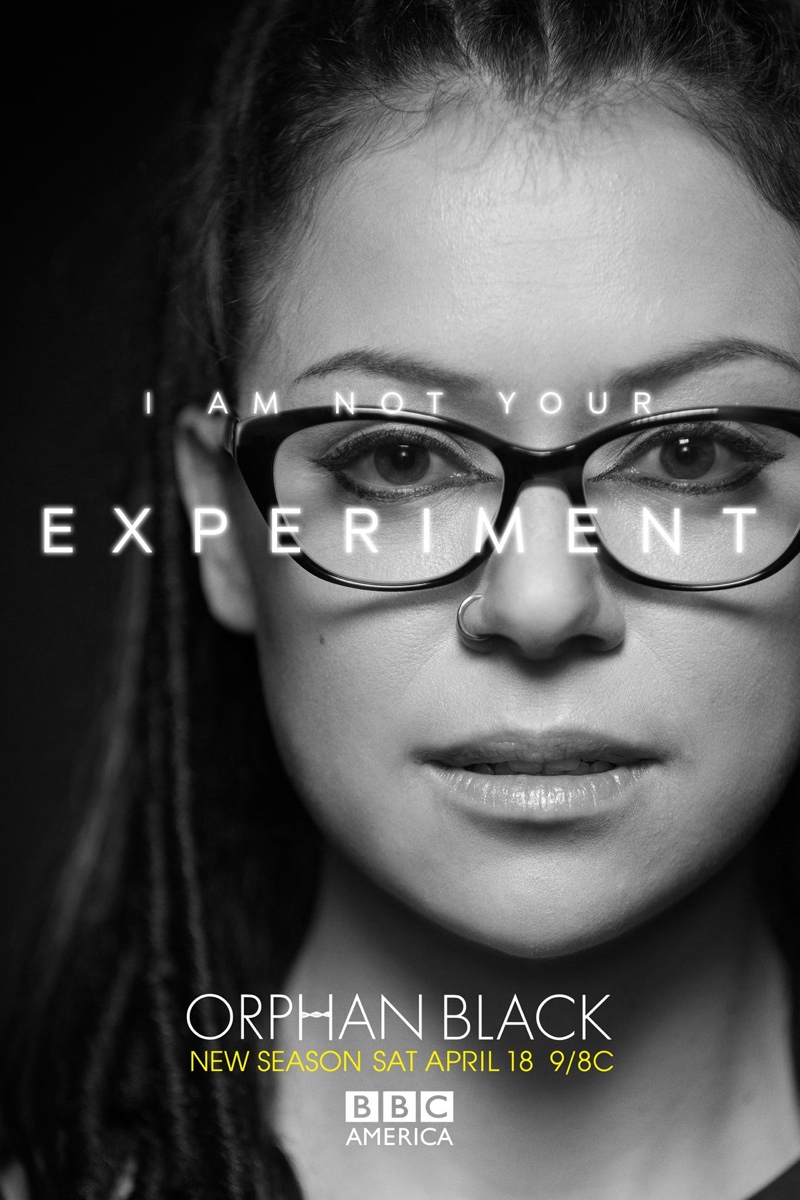 Tatiana Maslany on 'Orphan Black' season 3 poster. 