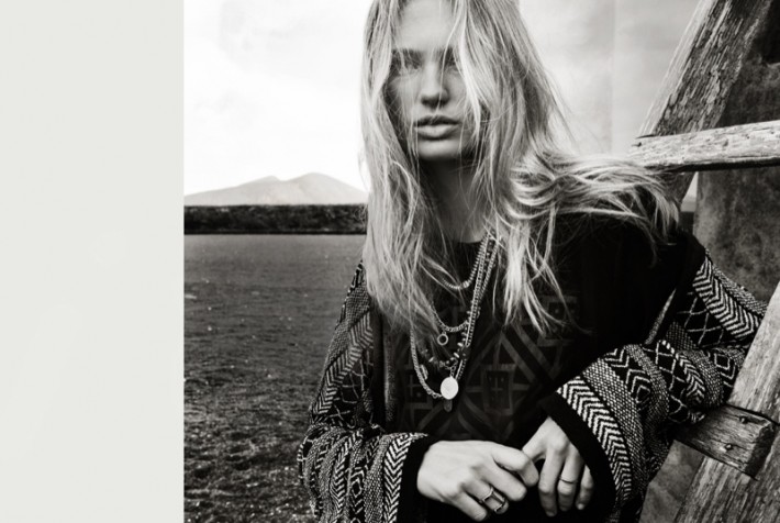 Romee Strijd is a Bohemian Babe in Stradivarius' Spring 2015 Ads ...