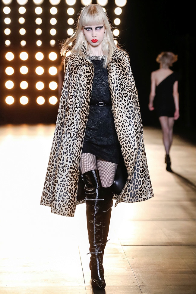 A look from Saint Laurent's fall-winter 2015 collection