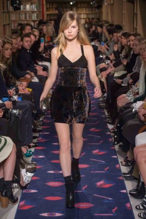 Lottie Moss Makes Runway Debut at Sonia Rykiel