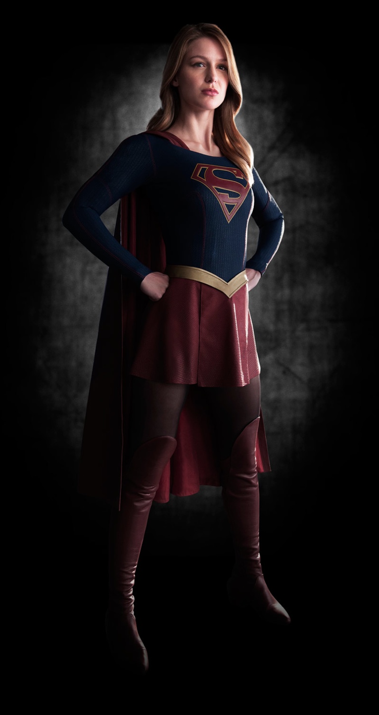 Melissa Benoist will play Supergirl in the CBS television show. 
