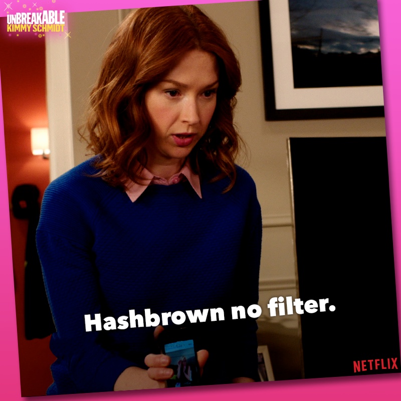 Hashbrown or hashtag? Photo: Netflix