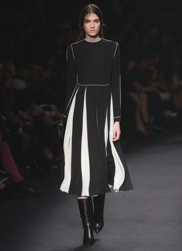 Valentino Embraces Black & White for Fall 2015