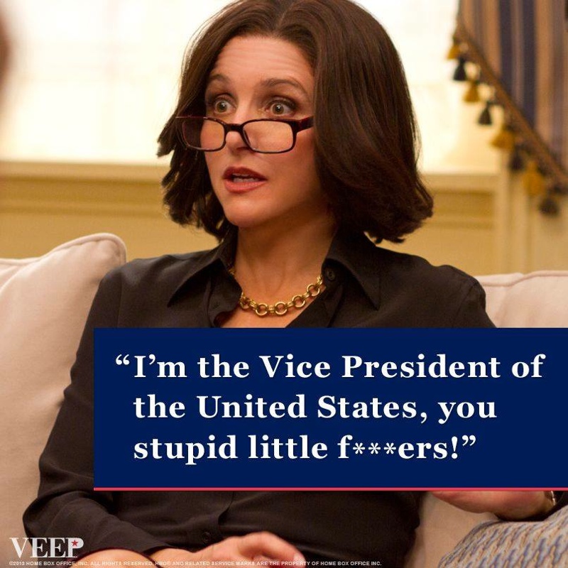 She's the Vice President of the United States. Photo: HBO