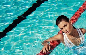 Ophelie Guillermand Brings the Heat in Zimmermann Swimsuit Campaign