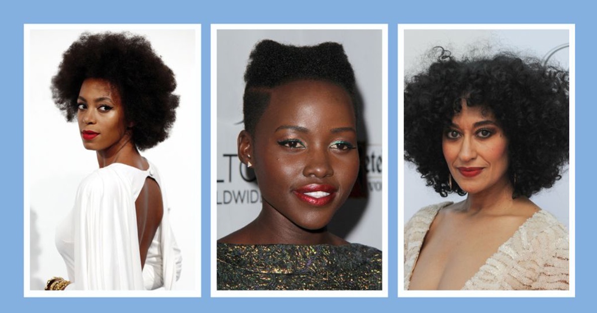 Black Celebrities Natural Hair Featured