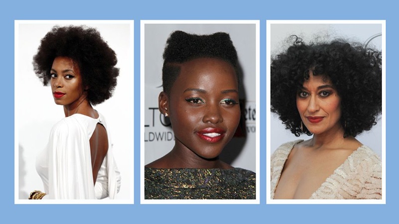 Black Celebrities with Natural Hair