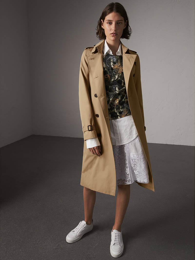 Burberry The Kensington Extra-Long Heritage Trench Coat $2,095