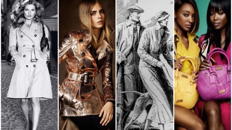 Burberry trench coat history