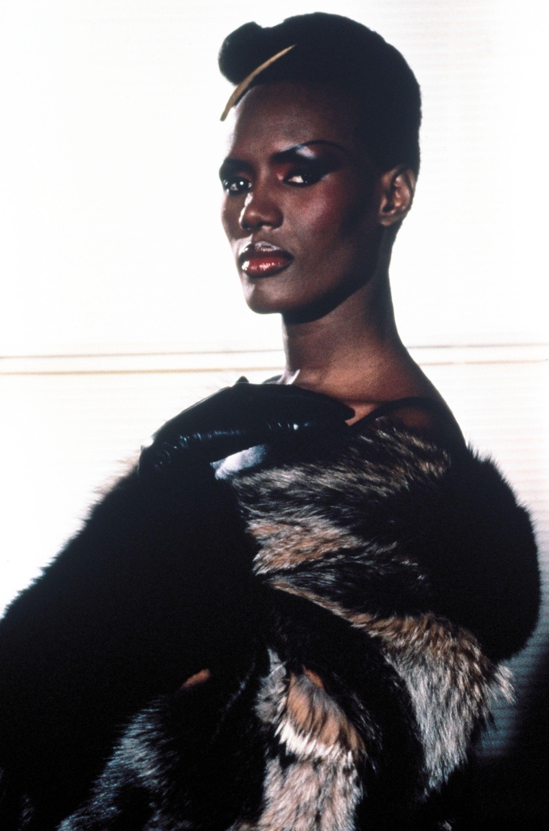 Grace Jones Black Model