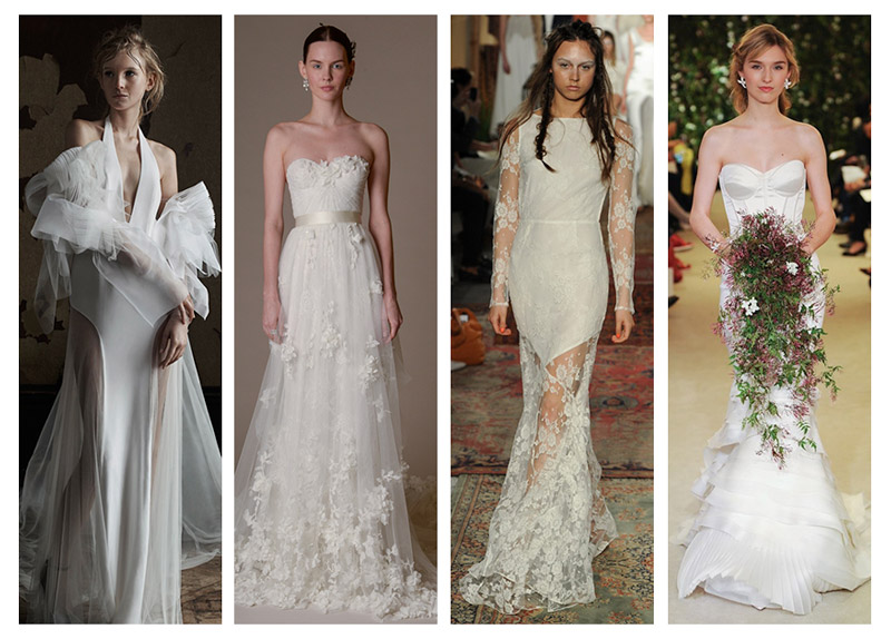 See the top 4 bridal spring 2016 trends