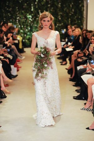 Carolina Herrera Embraces Florals for Spring Bridal Line