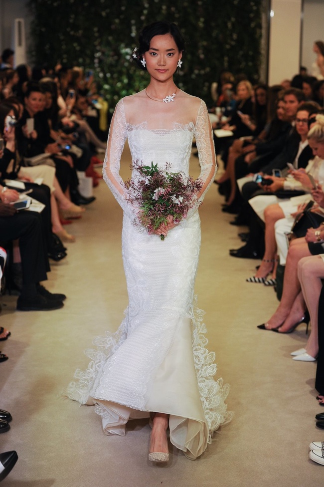Carolina Herrera Embraces Florals for Spring Bridal Line