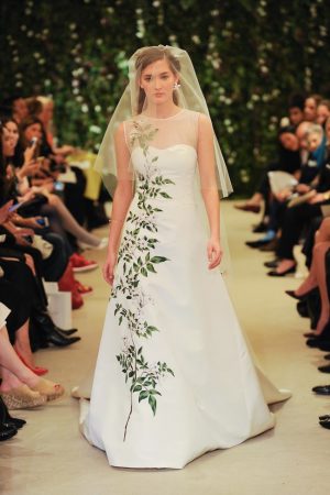 Carolina Herrera Embraces Florals for Spring Bridal Line