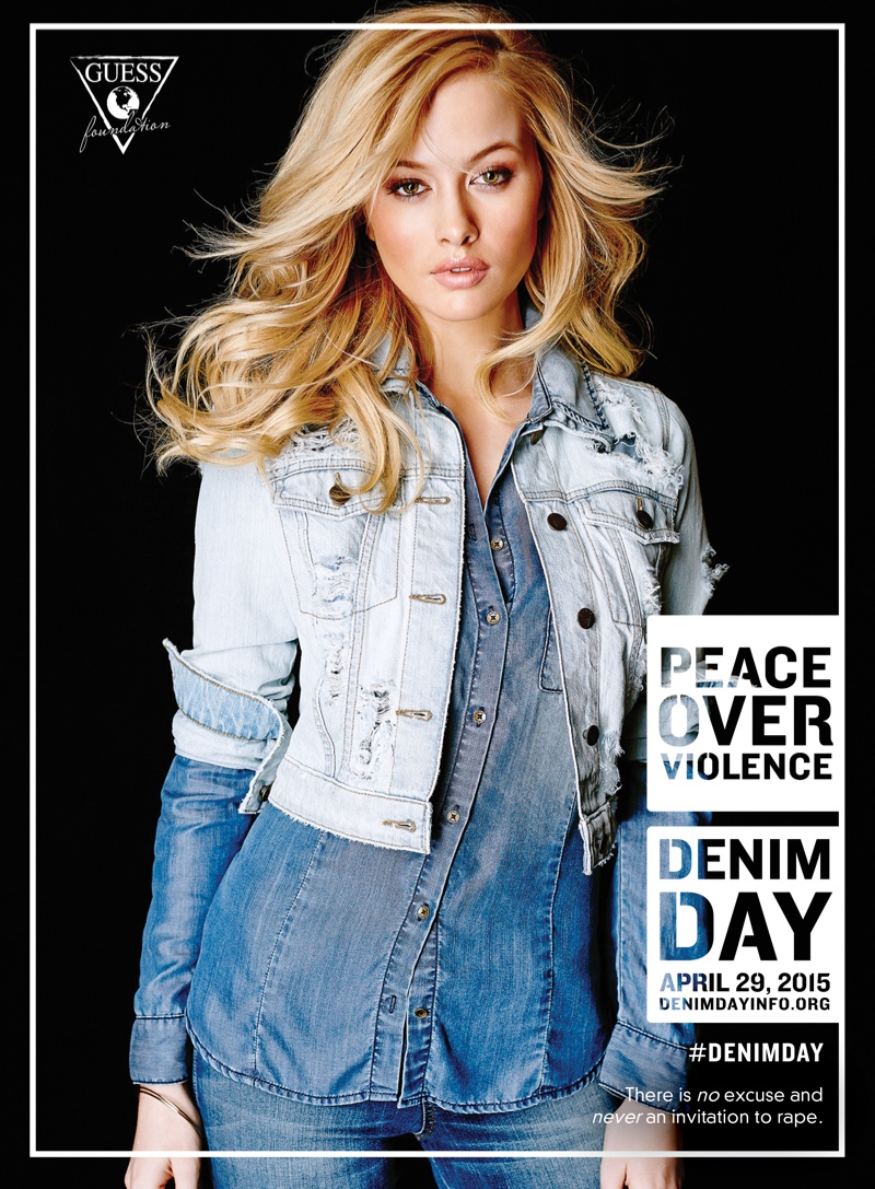 Guess takes a stand against violence with its latest denim campaign