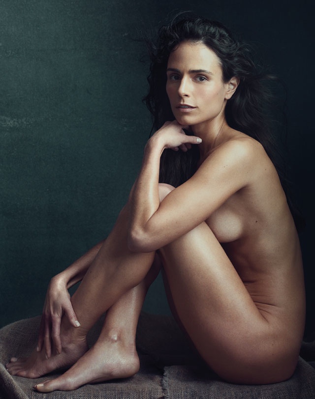 Jordana Brewster goes naked for Allure