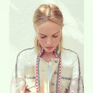 Kate Bosworth Shares Chic Coachella Braided Hairstyle Kate Bosworth Shares Chic Coachella Braided Hairstyle